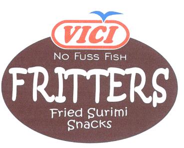Prekės ženklas: VIČI NO FUSS FISH FRITTERS Fried Surimi Snacks